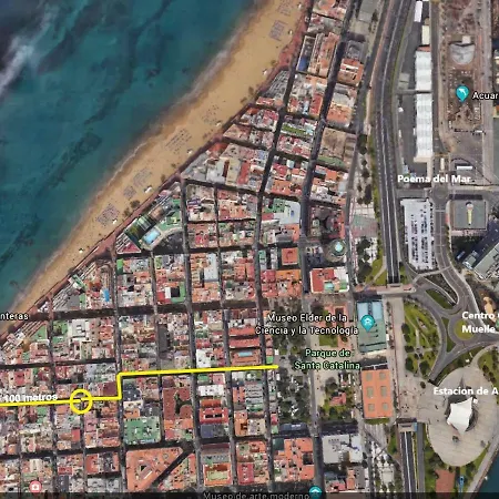 Апартаменты Apartamento Parque Canteras
